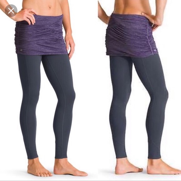 Athleta Pants - Athleta Yin Yang 2 In 1 Skirted Leggings